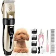 Emtu Life C5 Kırpık 10 In 1 Ayarlanabilir Şarjlı Kedi Köpek Tıraş Makinesi Pet Evcil Hayvan Tüy Kesme Aparatlı