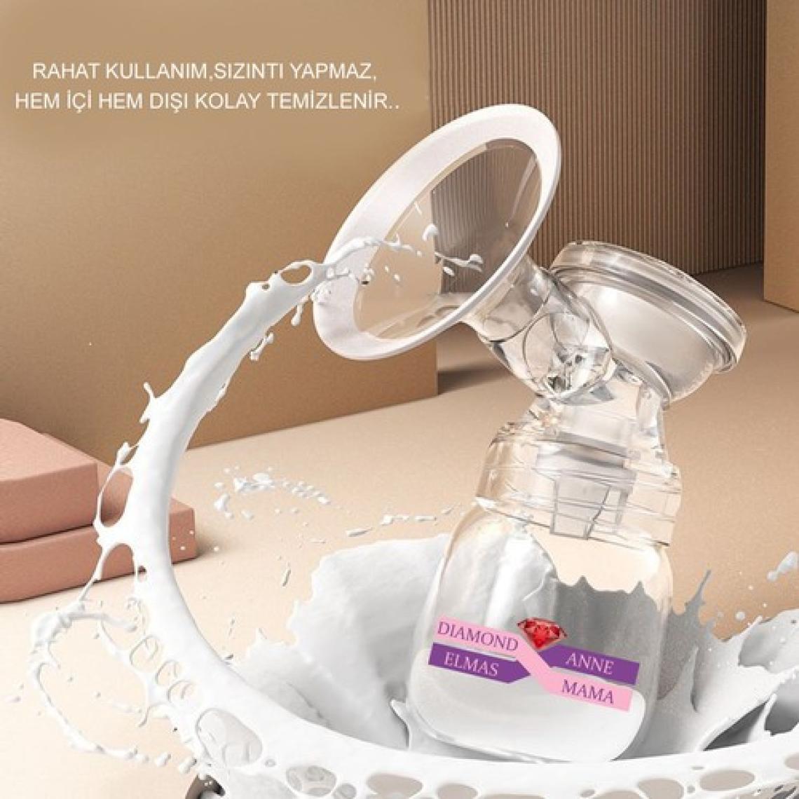 Diamond Mama Elmas Anne Elektirikli Gögüs Pompası Çiftli MZ-600T