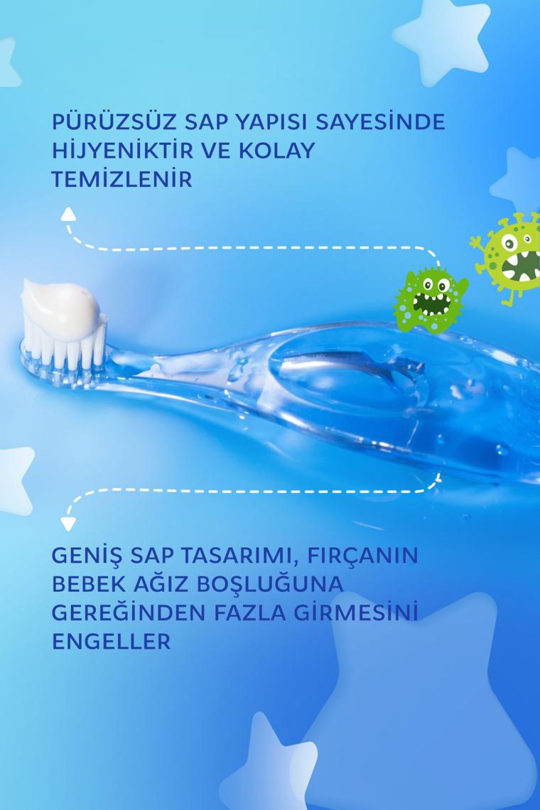 R.o.c.s Baby 0-3 Yaş Bebek Diş Fırçası Pembe