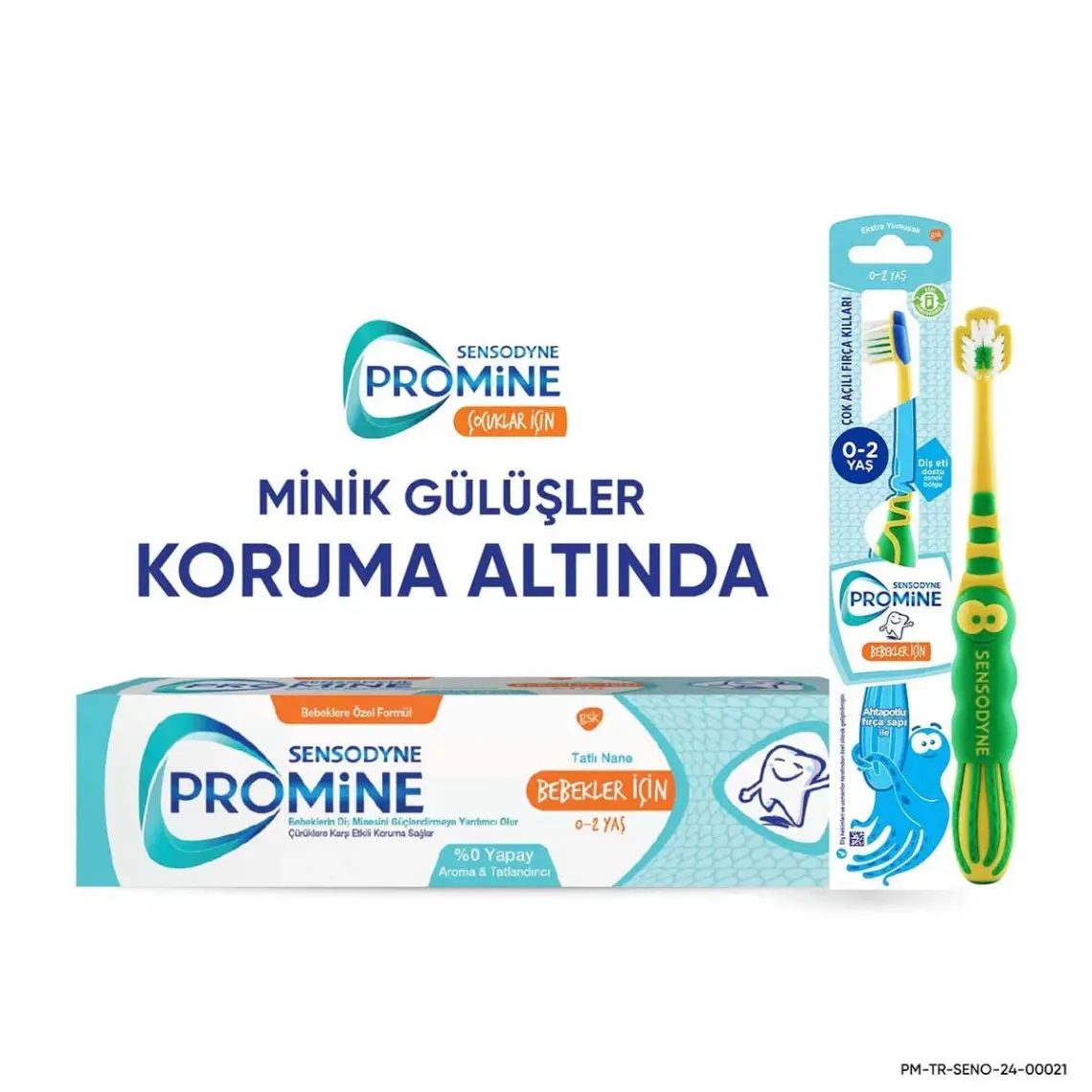 Sensodyne Promine 0-2 Yaş Bebekler İçin Ahtapot Karakterli Diş Fırçası Ekstra Yumuşak