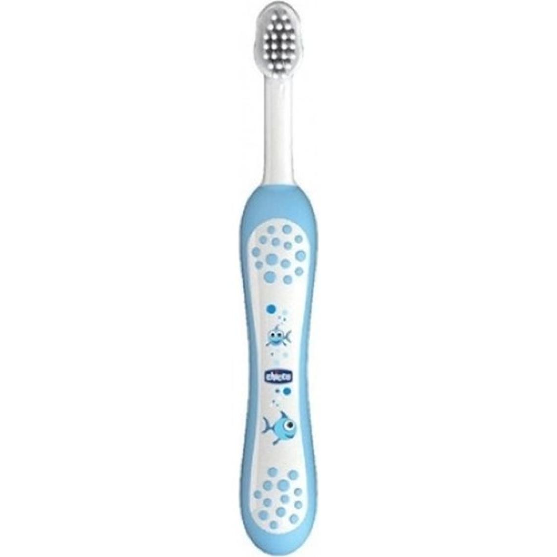 Chicco Diş Fırçası Mavi 6 Ay+