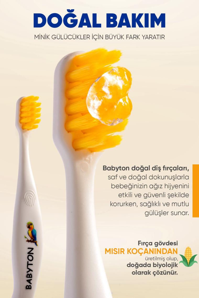 Babyton Bio Diş Fırçası Papağan