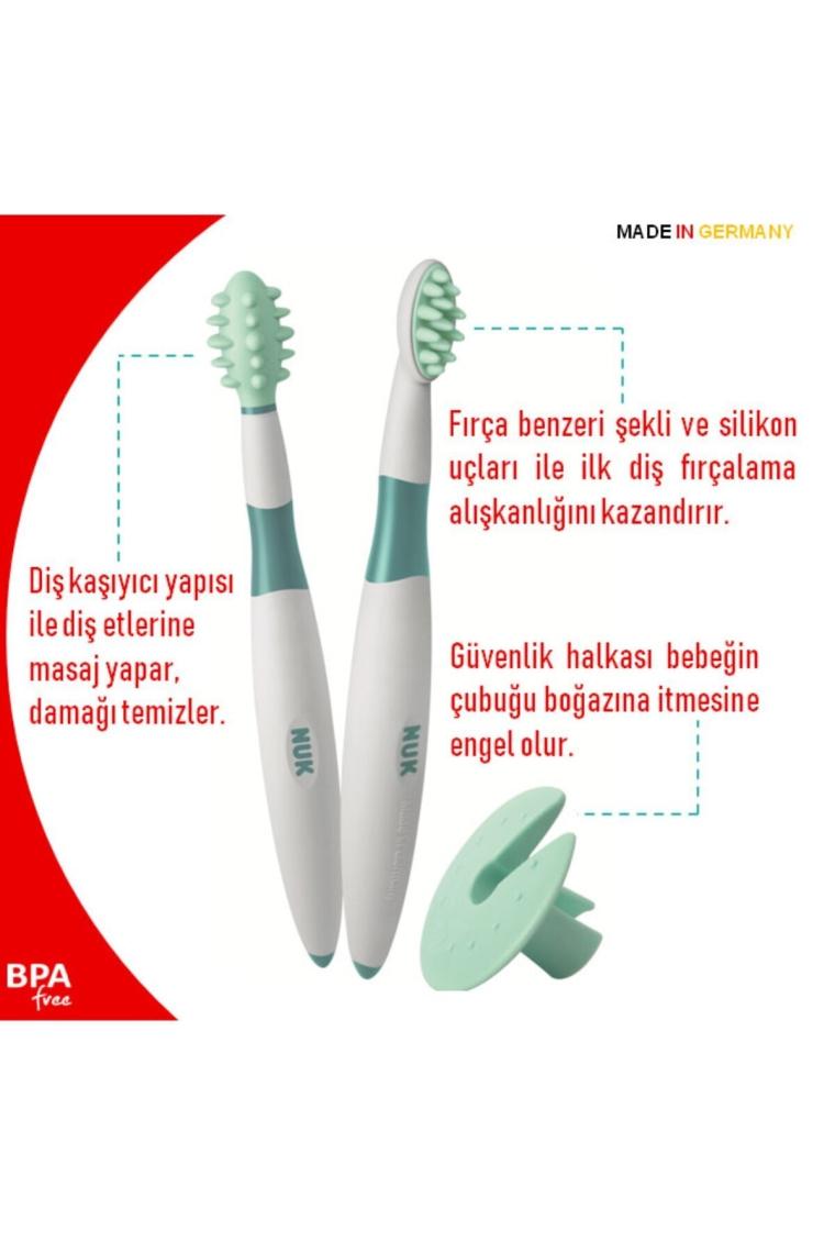Bebek Diş Fırçalamaya Alıştırma Seti 6+ Ay