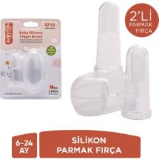 Babyton İkili Silikon Parmak Fırça
