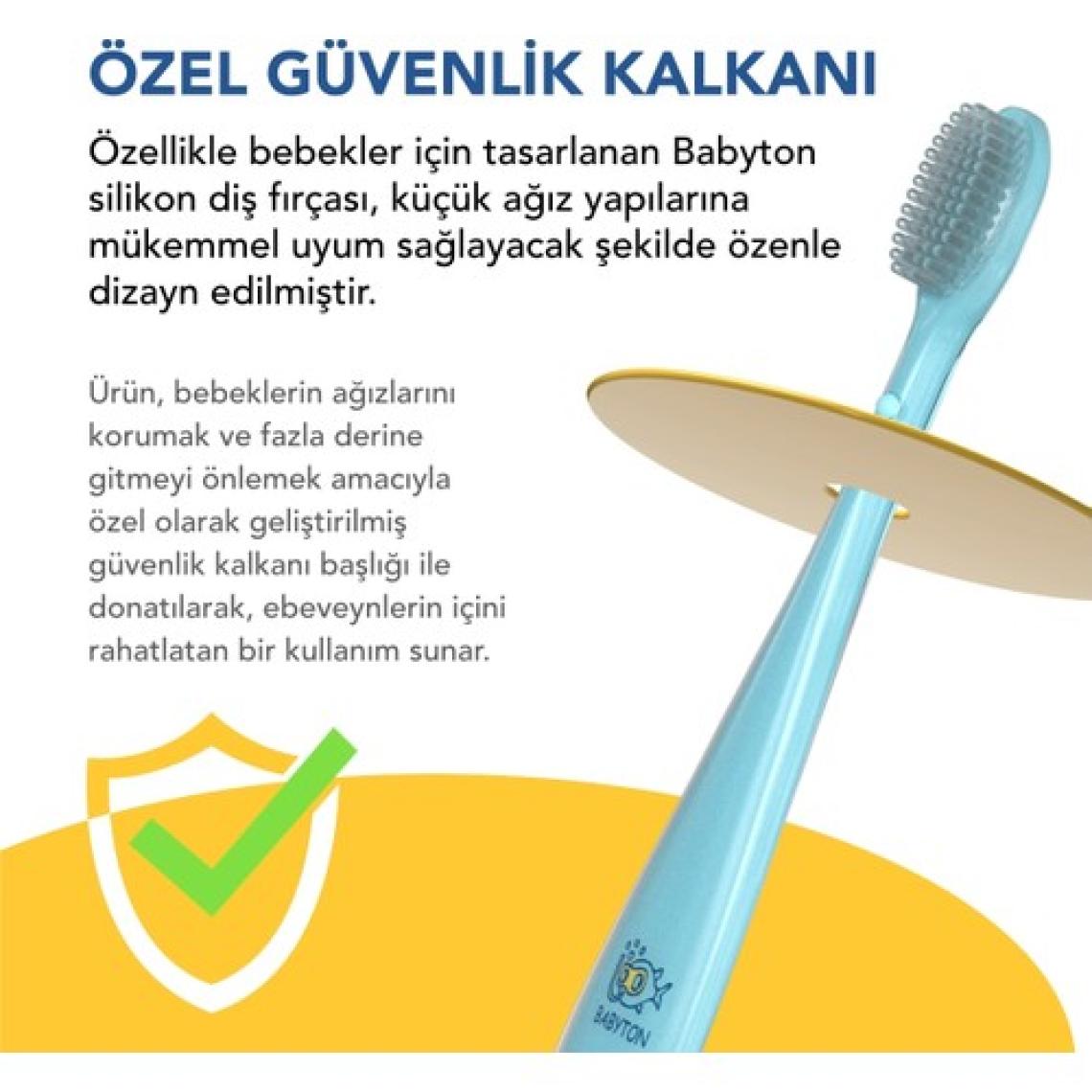 Babyton Silikon Bebek Diş Fırçası