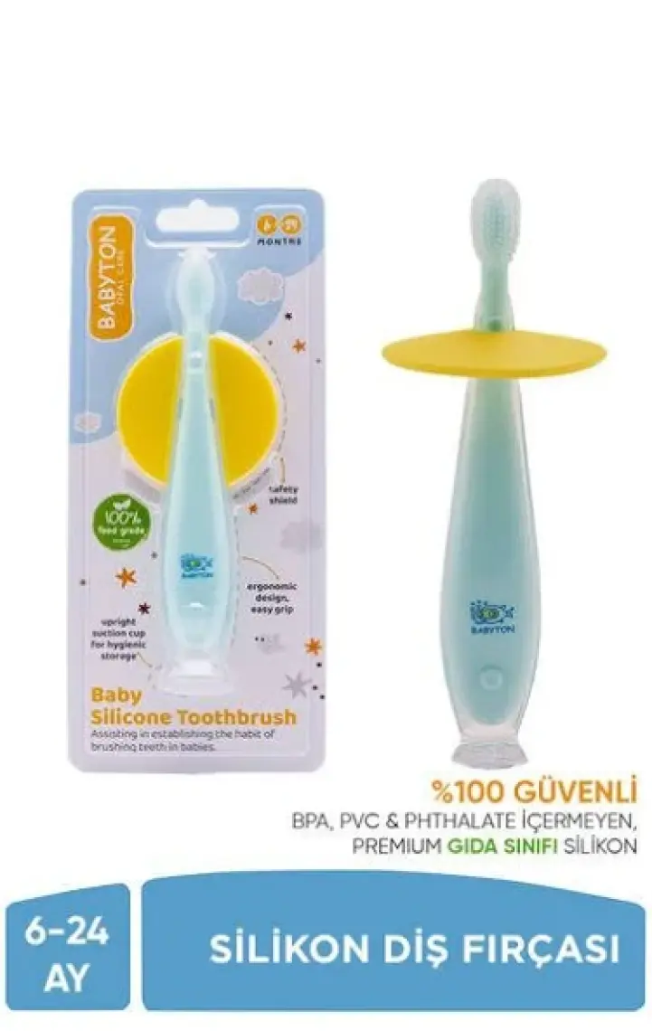 Babyton Silikon Bebek Diş Fırçası