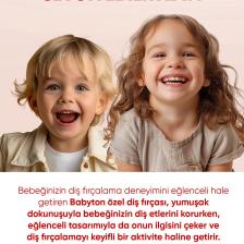 Babyton Bio Diş Fırçası Yengeç