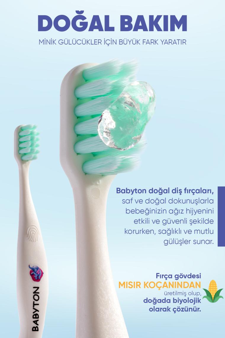 Babyton Ekolojik Diş Fırçası Fil