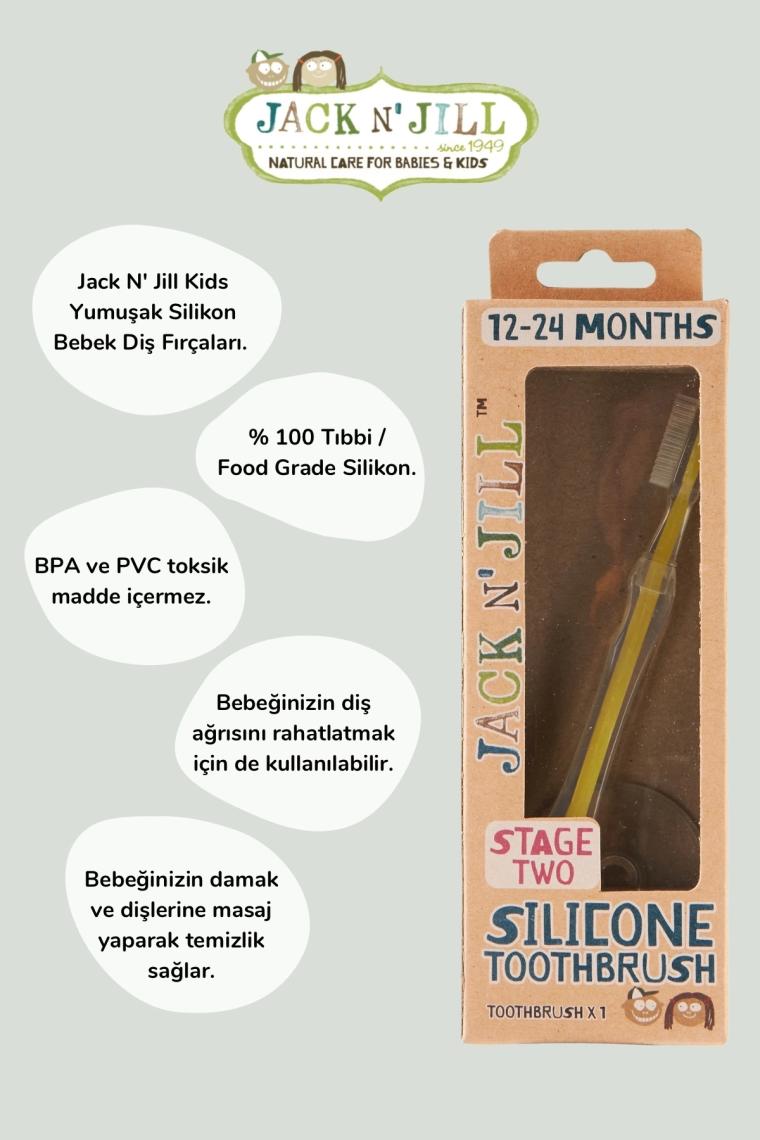 Silikon Diş Fırça 12-24 Ay.