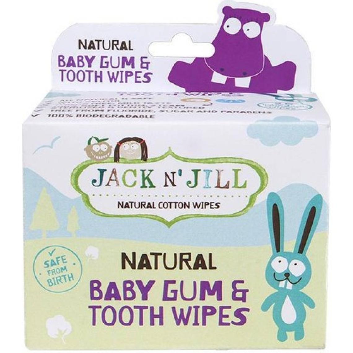 Jack N'Jill Tamamen Doğal Diş ve Damak Mendili - 25 Adet