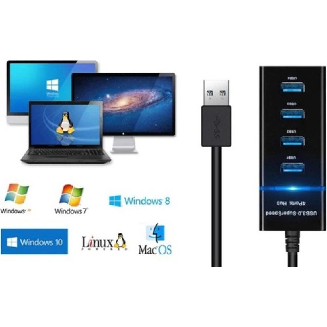 PolyGold 4 Port USB 3.0 Çoğaltıcı Hub