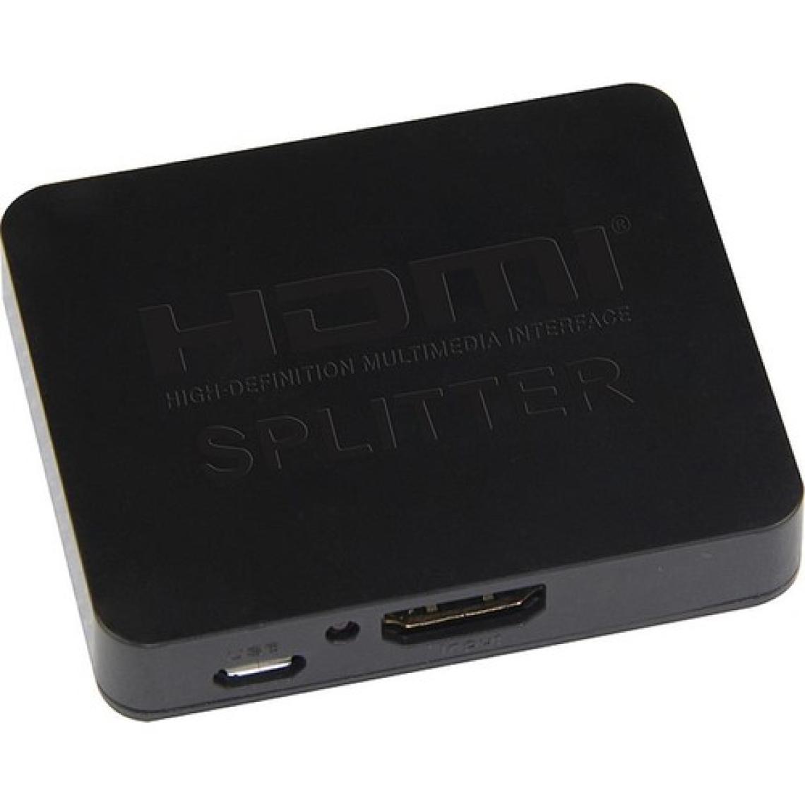 Gplus 4KHD102M 1x2 HDMI 4K Ultra Hd 2160P 1 Giriş 2 Çıkış Mini Splitter Görüntü Çoklayıcı