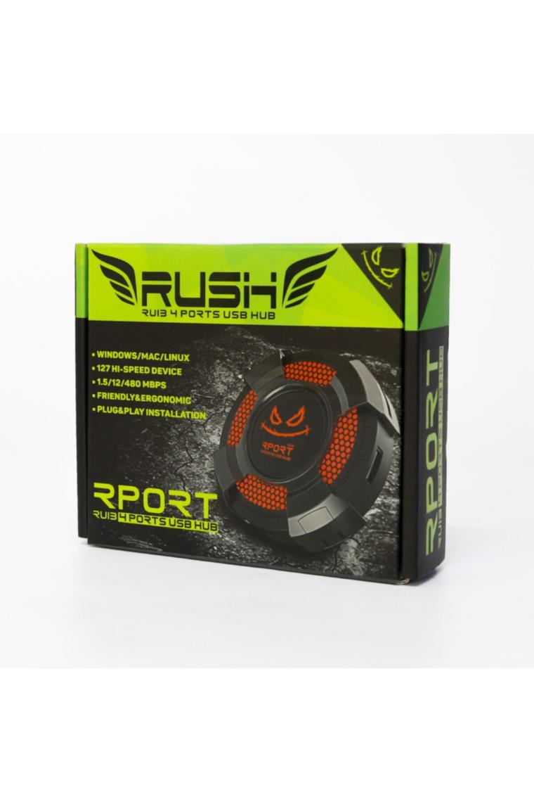 Rport Ru13 4 Port Çoğaltıcı Aydınlatmalı Usb 2.0 Çoklayıcı Hub