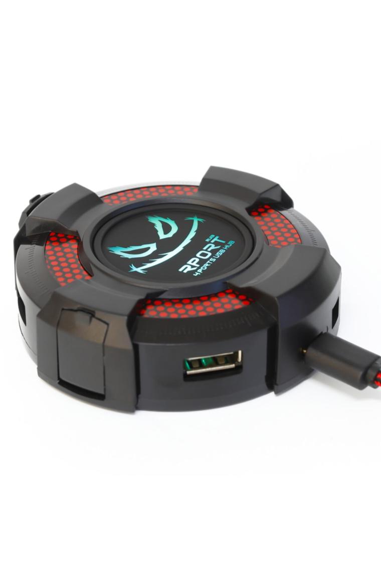 Rport Ru13 4 Port Çoğaltıcı Aydınlatmalı Usb 2.0 Çoklayıcı Hub