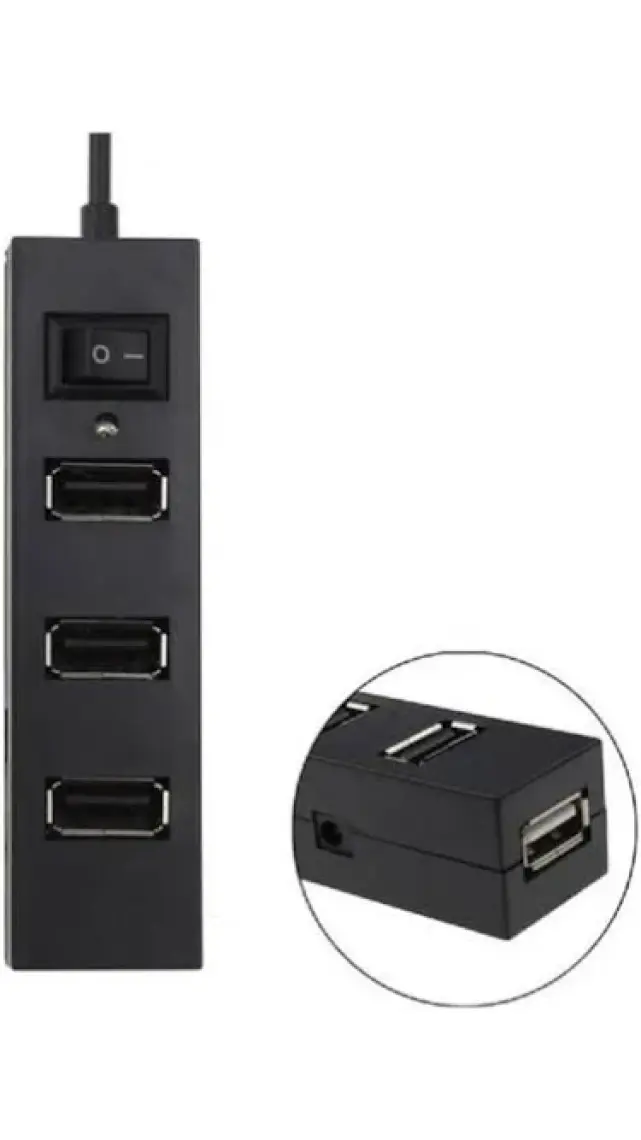 Alfais Al-4862 Usb Çoklayıcı Çoğaltıcı Hub 4 Port Anahtarlı