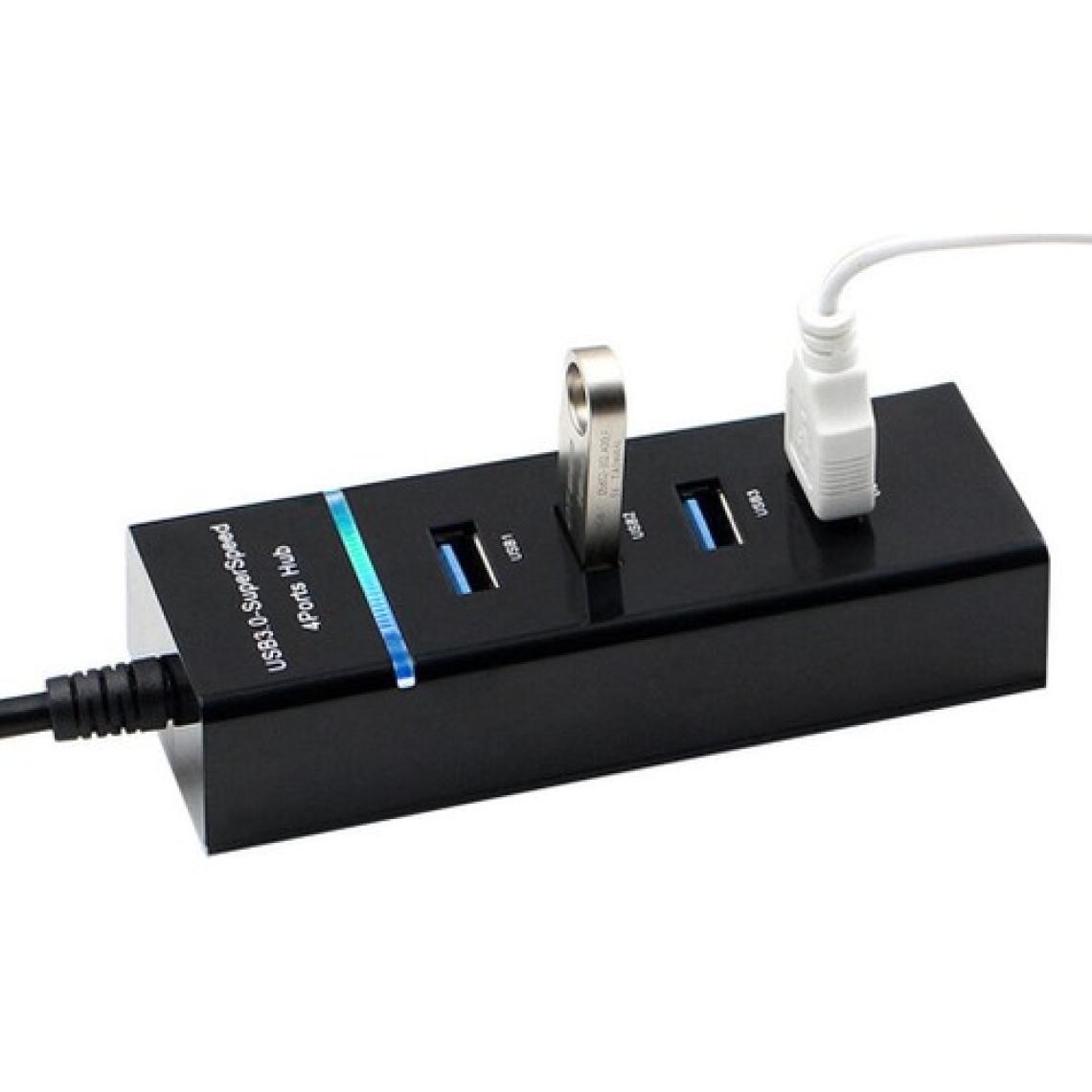 Alfais 4360 4 Port USB 3.0 Hub Switch Çoklayıcı Çoğaltıcı Adaptör