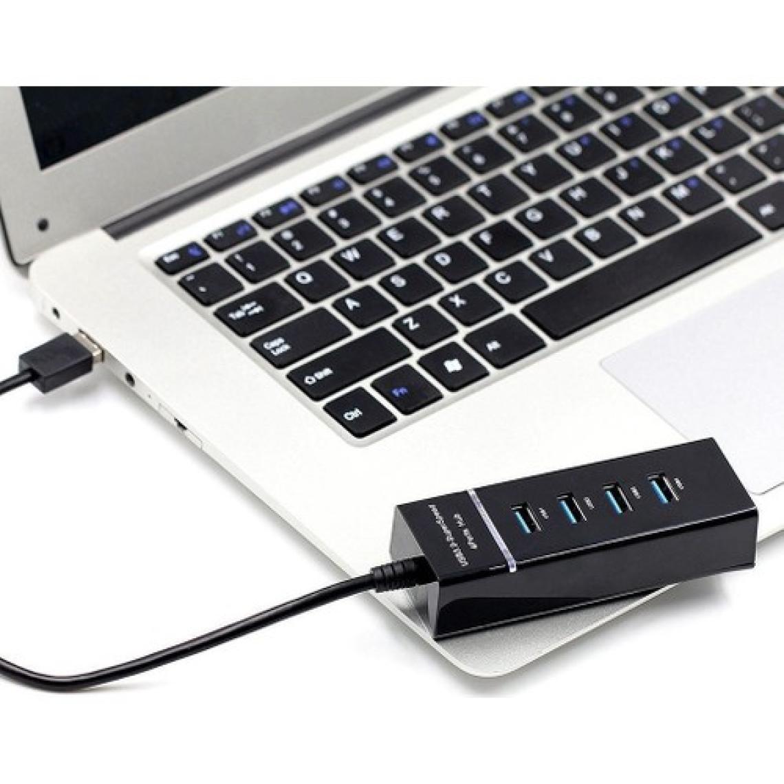 Alfais 4360 4 Port USB 3.0 Hub Switch Çoklayıcı Çoğaltıcı Adaptör