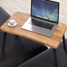 Renkli Laptop Sehpası Katlanabilir Yatak Koltuk Üstü Kahvaltı Bilgisayar Sehpası - Atlantik Çam