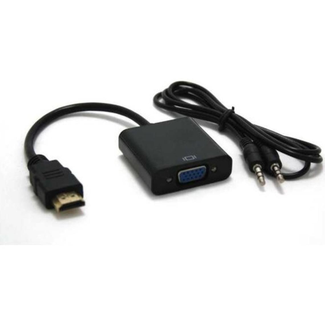 Teknogreen TKD-333 HDMI To VGA + 3.5 Stereo Kablo