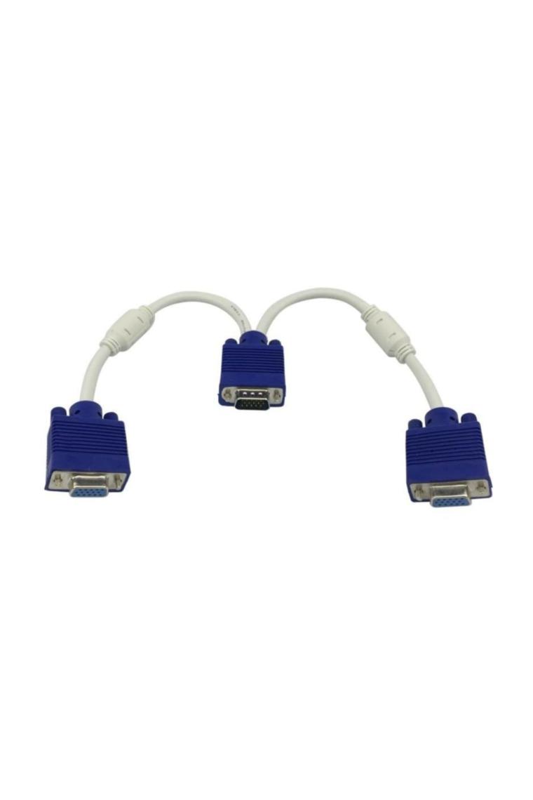 Vga Y Kablosu 5001p Çoğaltıcı Çoklayıcı Swıtch Dişi