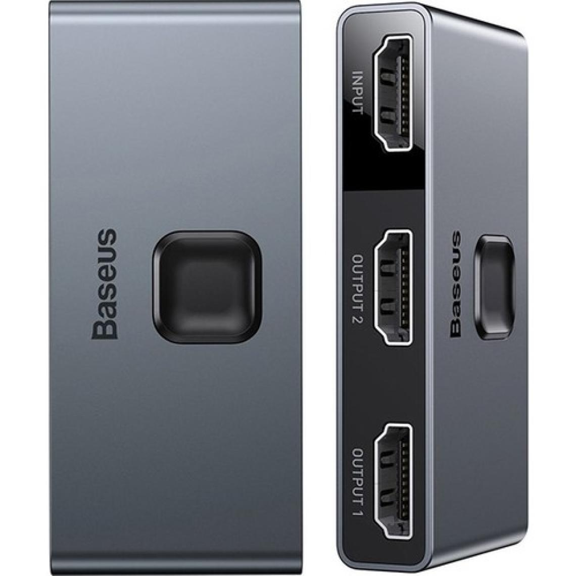 Baseus Matrix HDMI dağıtıcı 4K 60Hz çift yönlü HDMI Çoğaltıcı
