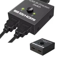 Sonex 2 Port Çift Yönlü HDMI Switch Splitter Ekran Monitör Çoklayıcı Çoğaltıcı