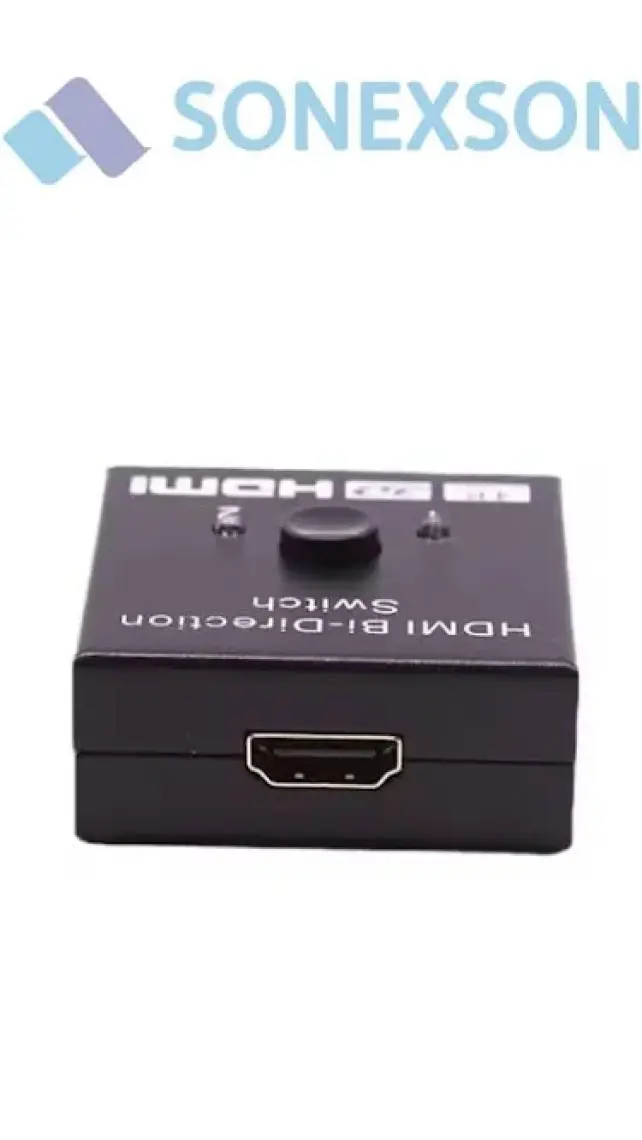 Sonex 2 Port Çift Yönlü HDMI Switch Splitter Ekran Monitör Çoklayıcı Çoğaltıcı