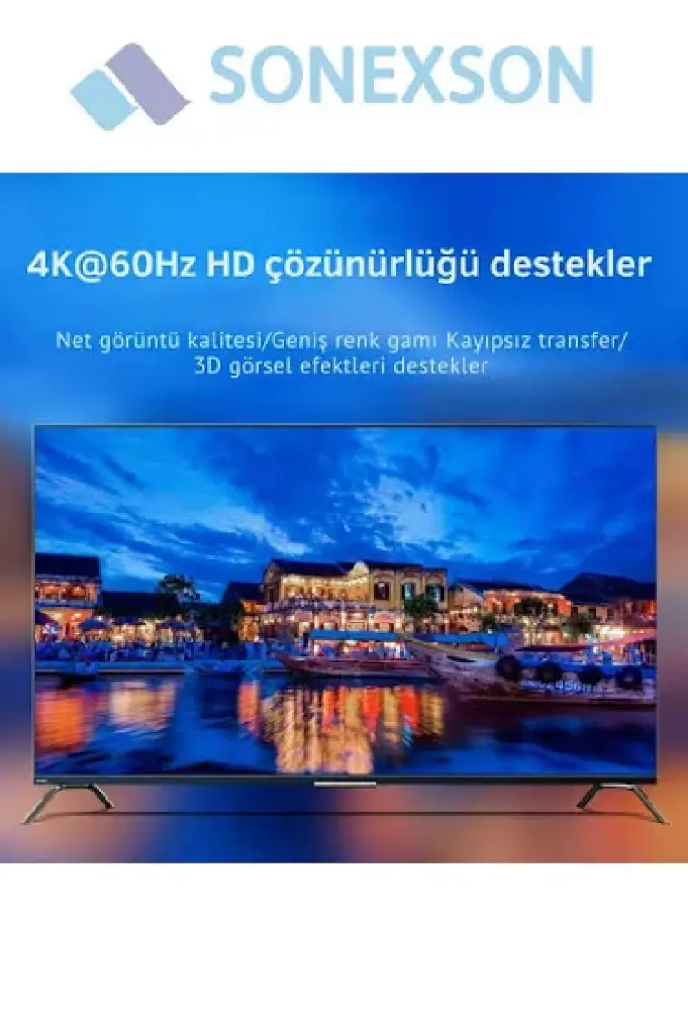 Sonex 2 Port Çift Yönlü HDMI Switch Splitter Ekran Monitör Çoklayıcı Çoğaltıcı
