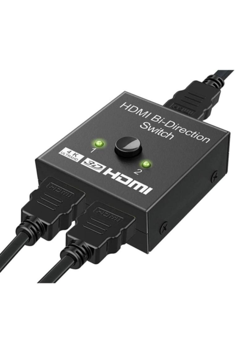 Alfais 4494 2 Port Çift Yönlü HDMI Switch Splitter