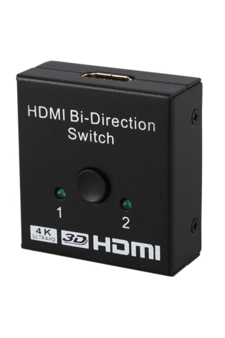Alfais 4494 2 Port Çift Yönlü HDMI Switch Splitter