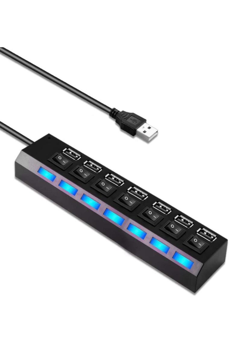 4874 7 Port Usb Hub Switch Çoklayıcı Çoğaltıcı