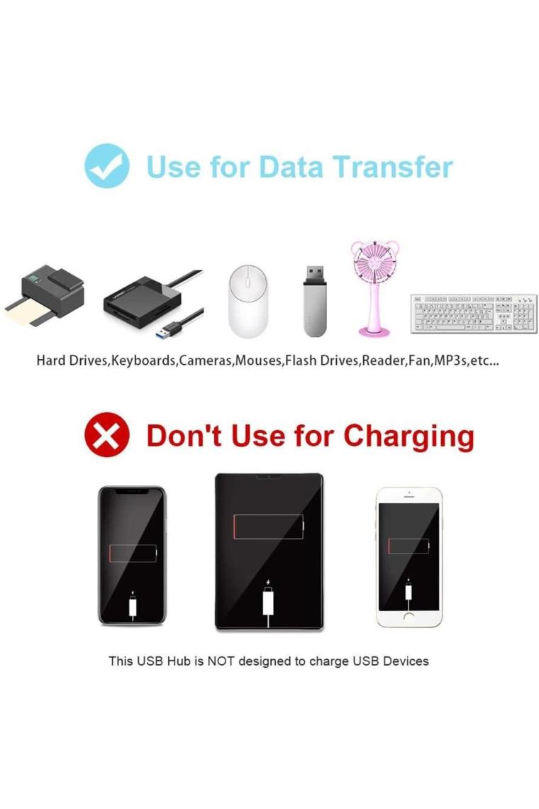 4874 7 Port Usb Hub Switch Çoklayıcı Çoğaltıcı