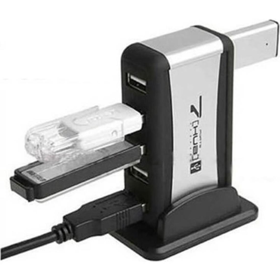 Wozlo 7 Port USB Çoklayıcı USB Hub Çoğaltıcı - Adaptörlü Pc Notebook