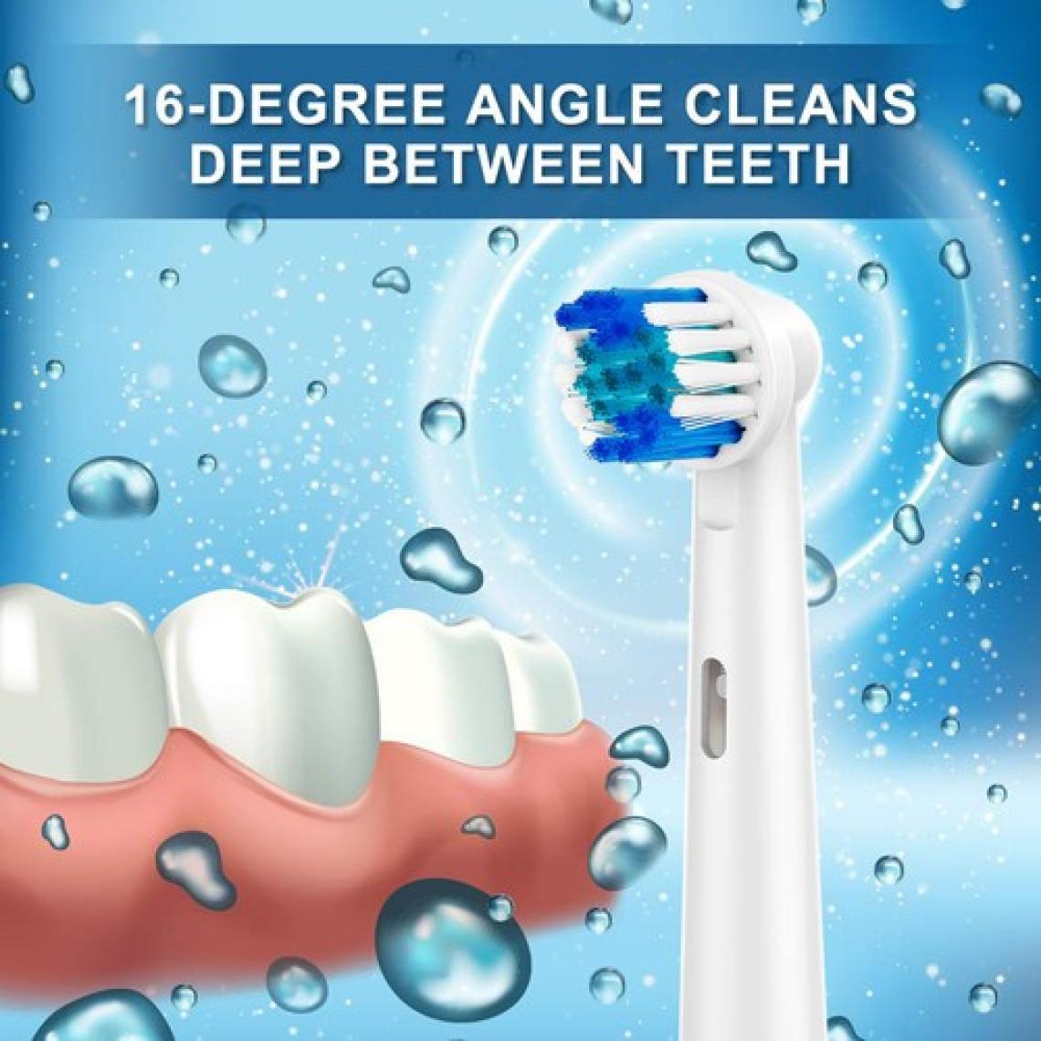 Buyfun 8'li Elektrikli Diş Fırçası Kafası Oral B ile Uyumlu