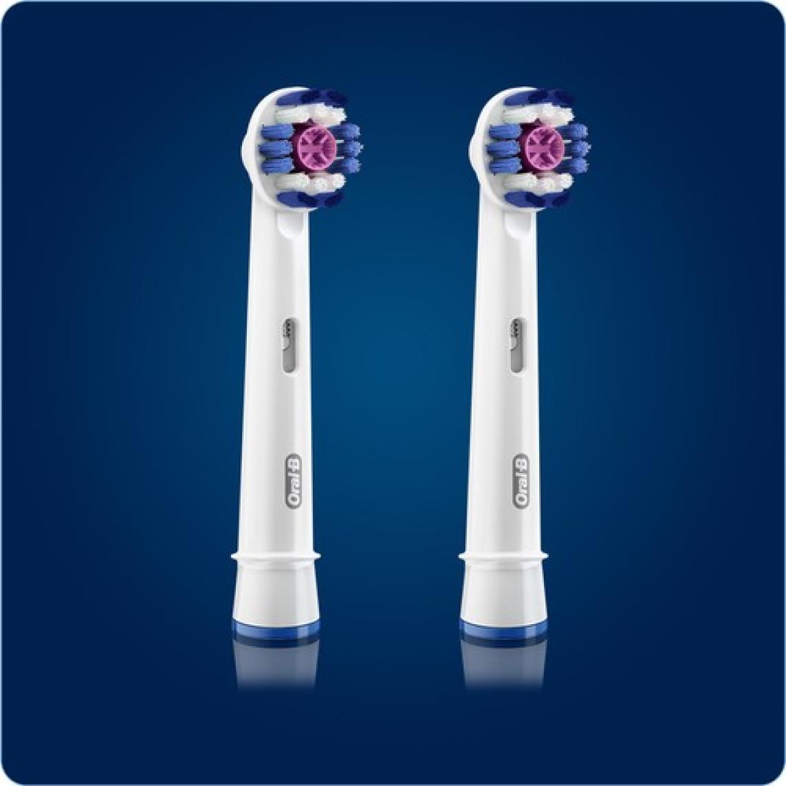 Oral-B 3D White 2'li Şarjlı Diş Fırçası Yedek Başlığı