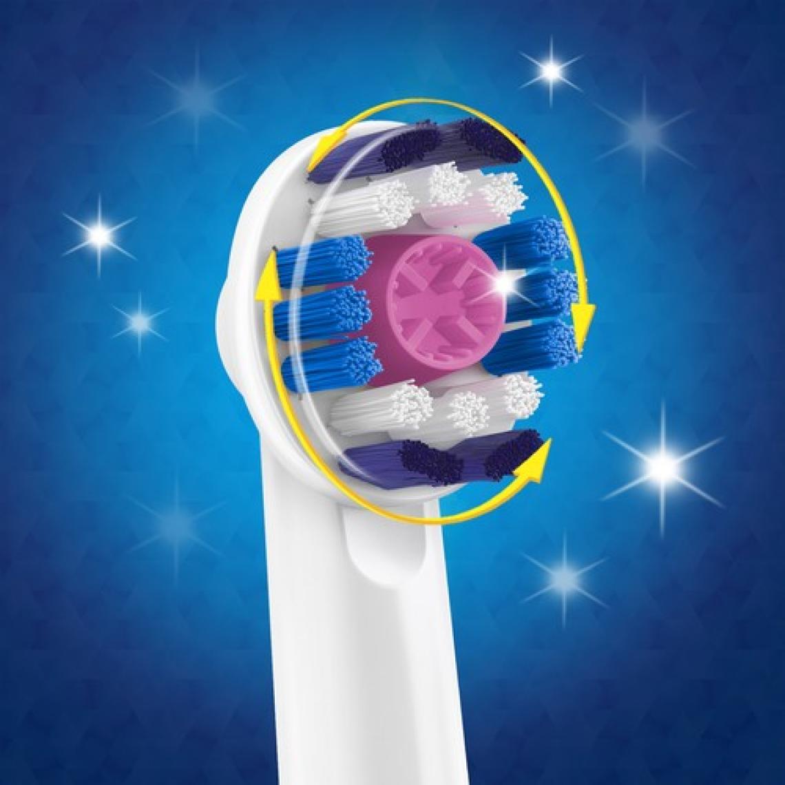 Oral-B 3D White 2'li Şarjlı Diş Fırçası Yedek Başlığı