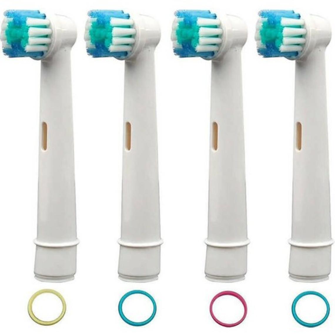 Lovyco Oral-B Için Yedek Diş Fırçası Kafaları, Oral B Braun Elektrikli Diş Fırçası Ve Şarjlı Diş Fırçası 4 Adet Başlık