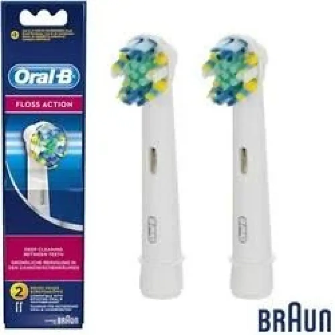 Oral-B Yedek Başlık Floss Action 2li