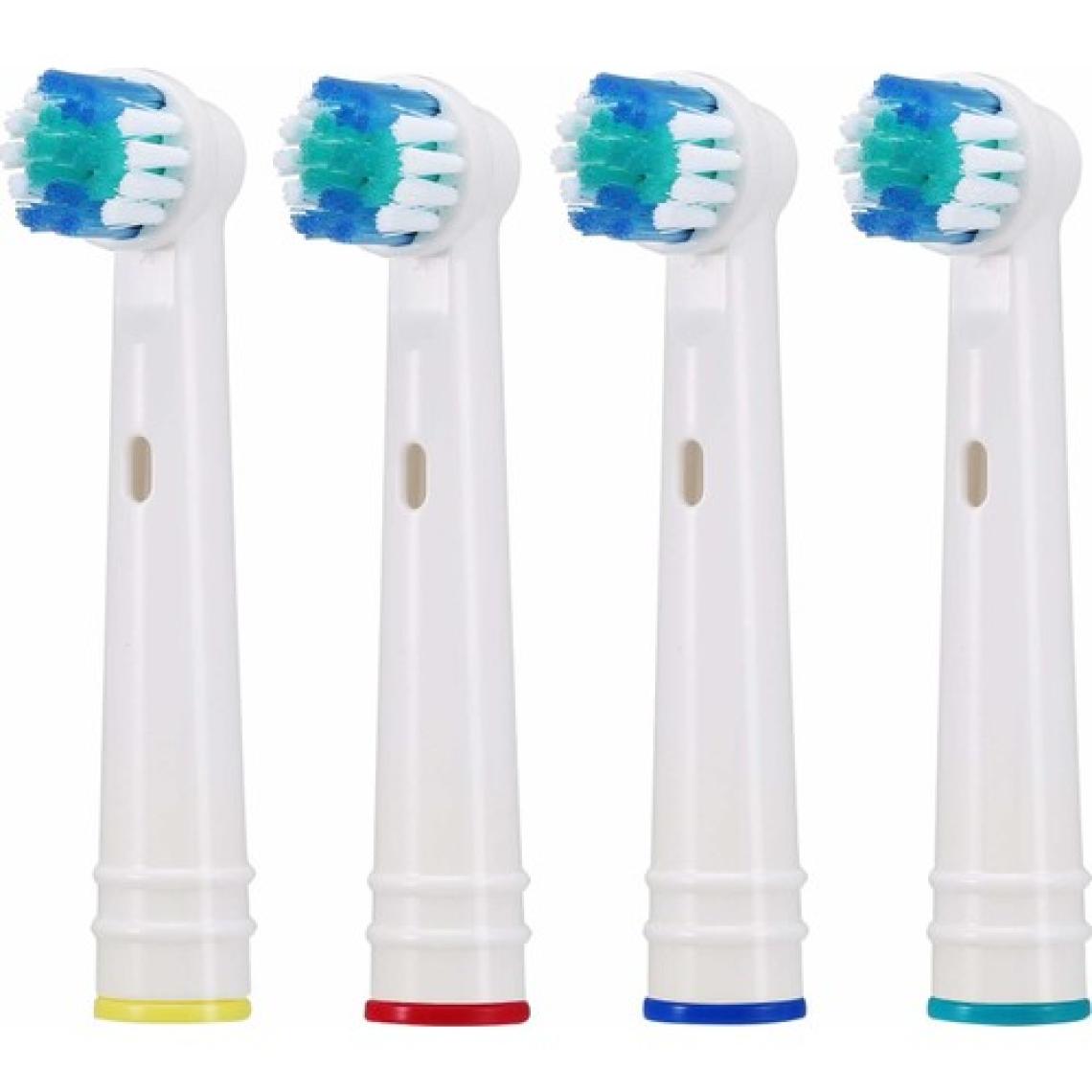 Kyver Precision Clean 4’lü Oral-B Uyumlu Diş Fırçası Yedek Başlığı
