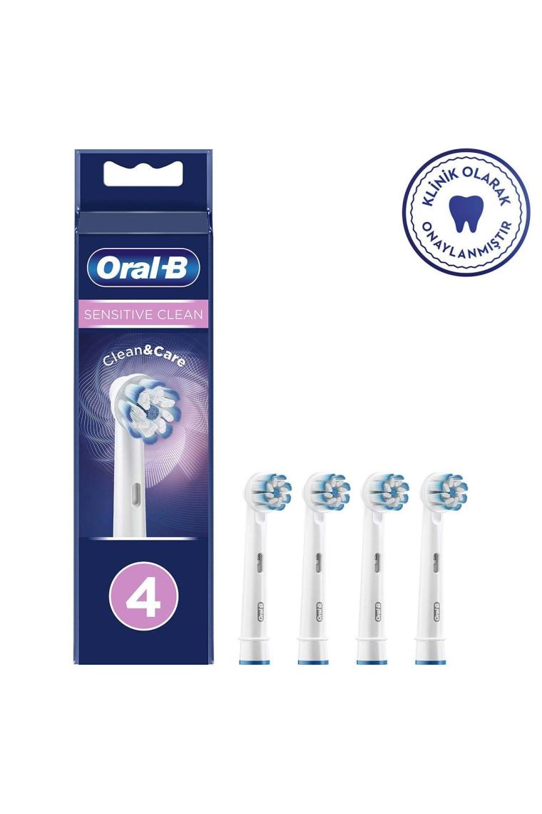 Oral-B Sensitive Clean Diş Fırçası Yedek Başlığı 4'lü