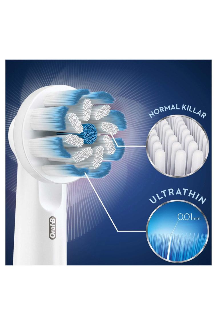 Oral-B Sensitive Clean Diş Fırçası Yedek Başlığı 4'lü