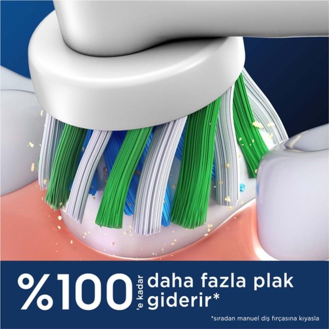 Oral-B Şarjlı Diş Fırçası Yedek Başlığı Cross Action X-Filament 2 adet ürün