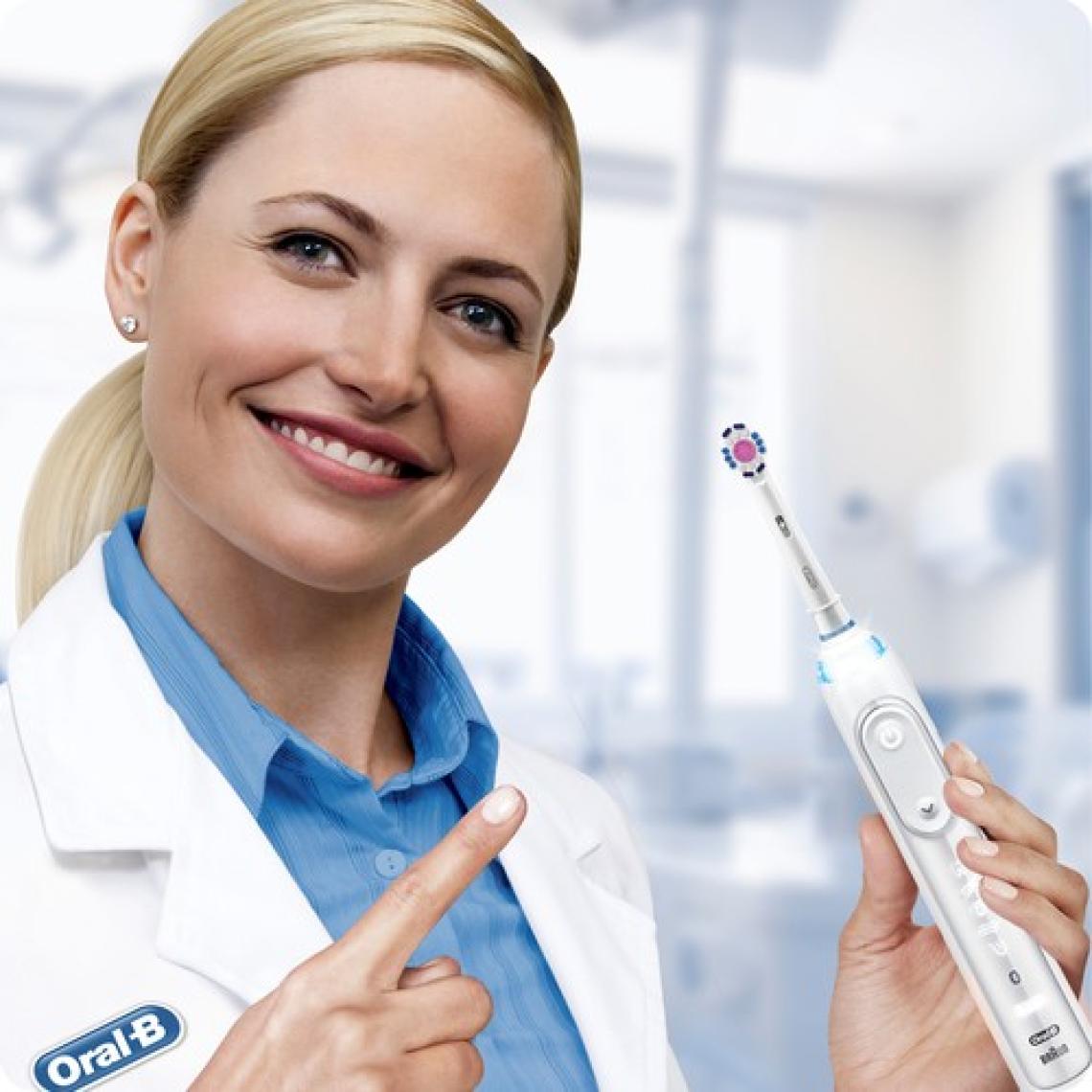 Oral-B 3D White 2'li Şarjlı Diş Fırçası Yedek Başlığı
