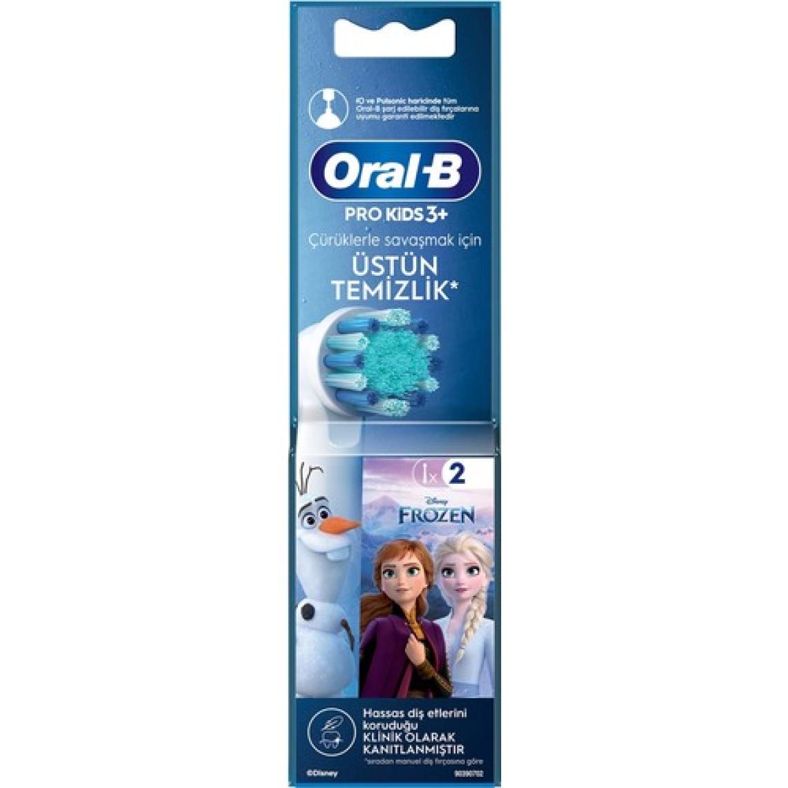 Oral-B Şarjlı Diş Fırçası Yedek Başlığı Frozen 2 adet ürün