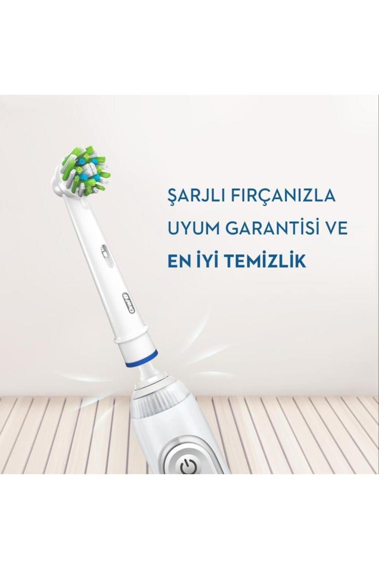 Cross Action Şarjlı Diş Fırçası Yedek Başlığı 4'lü