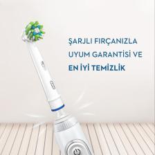 Cross Action Şarjlı Diş Fırçası Yedek Başlığı 4'lü