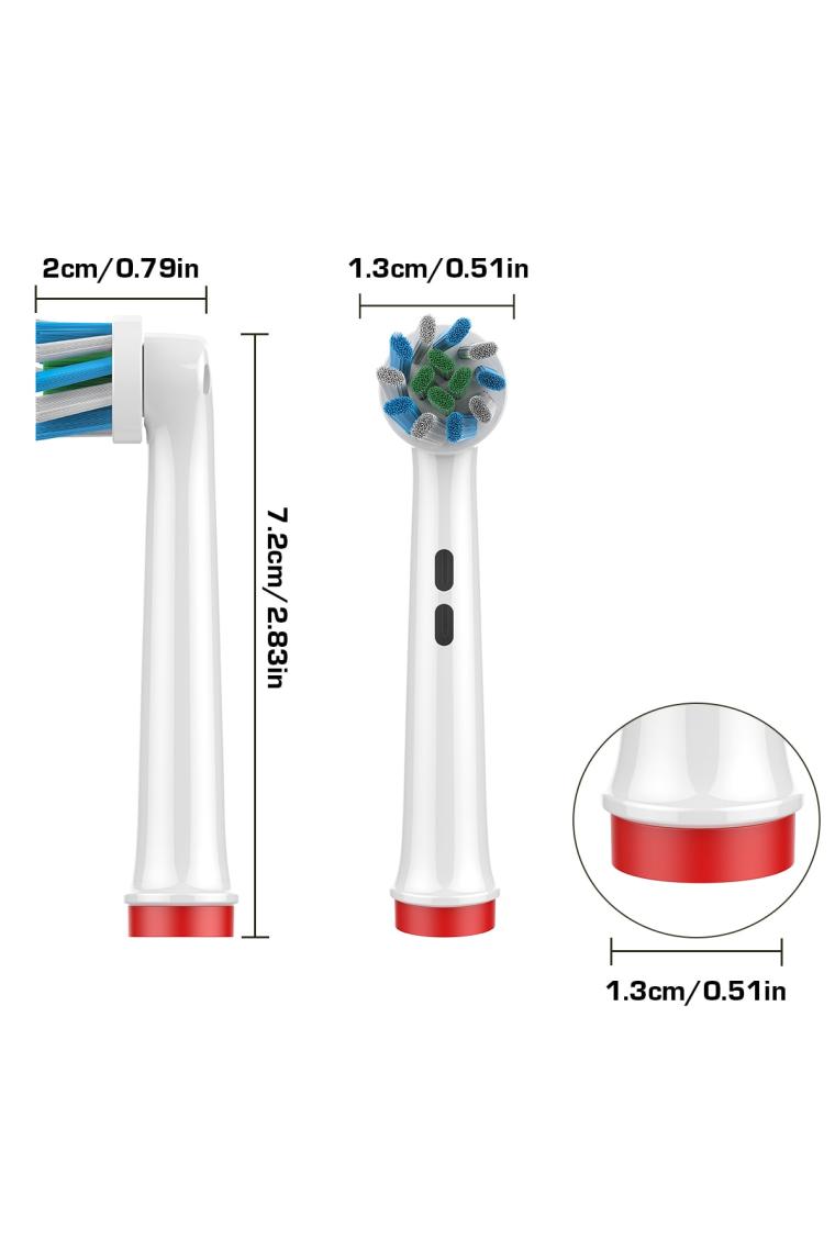 Ultra Sensitive Pro Oral B Şarjlı Diş Fırçası Yedek Başlığı 4 Adet Ekstra Yumuşak Başlık (BAKIRSIZ)