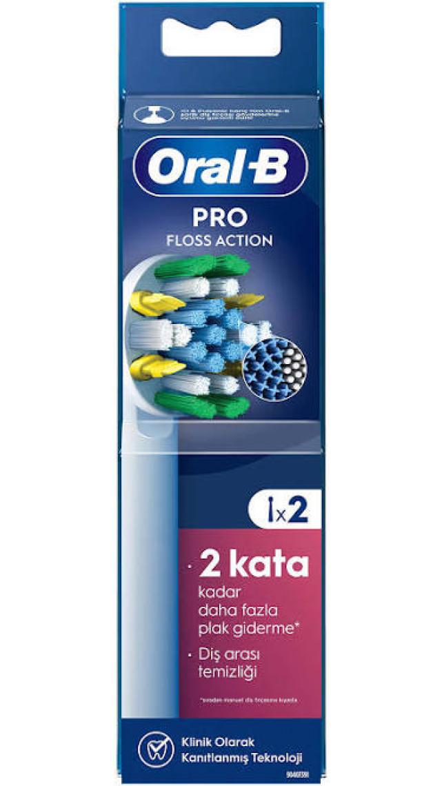 Oral-B Yedek Başlık Floss Action 2li