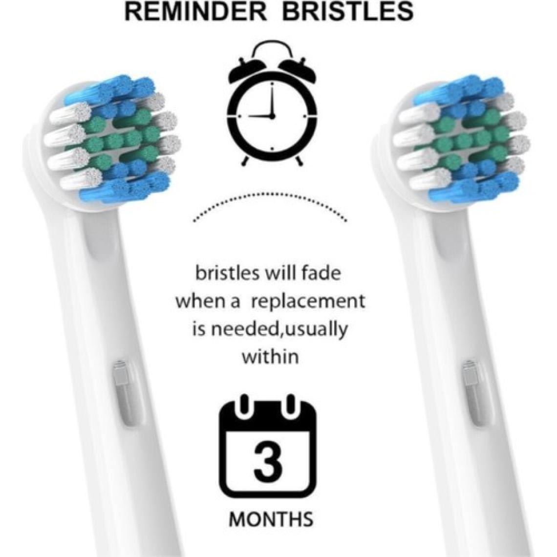 Lovyco Cross Action 8'li Oral-B Uyumlu Dış Fırçası Yedek Başlığı
