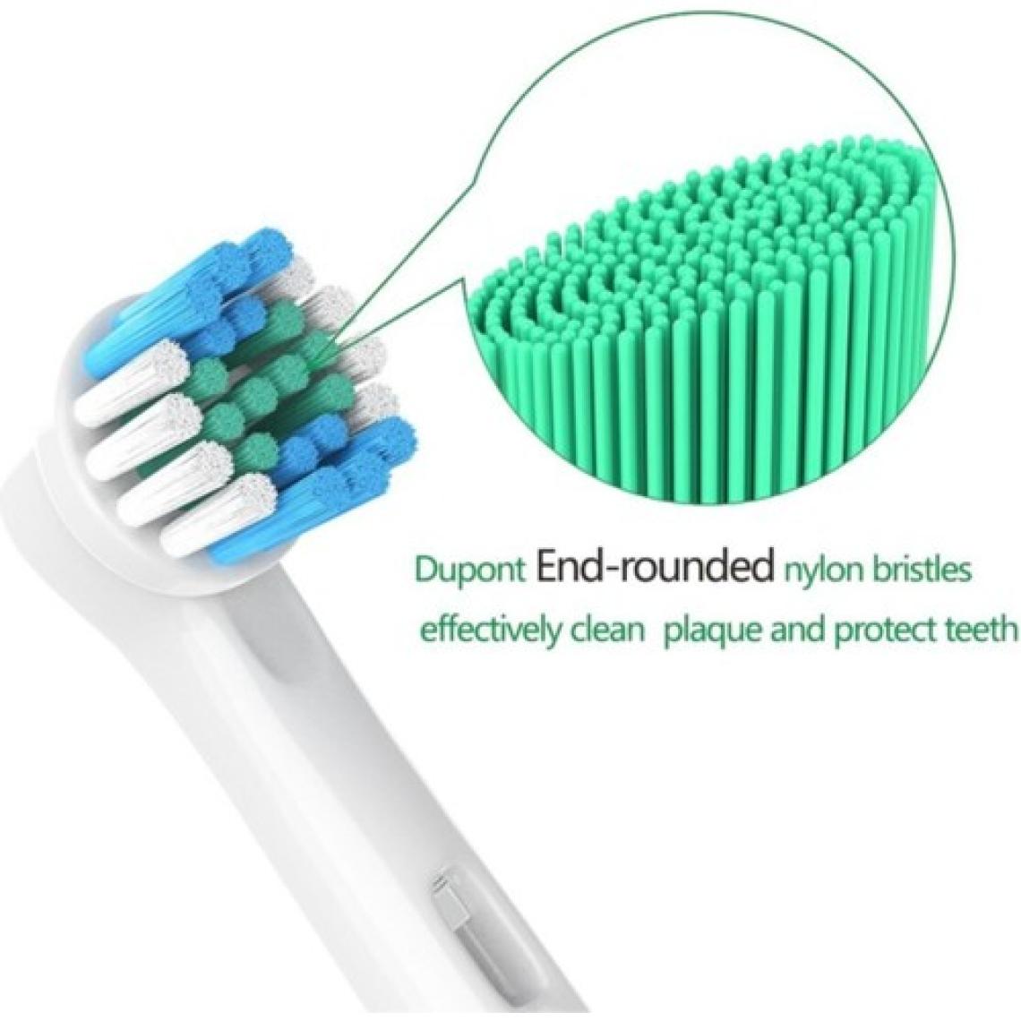 Lovyco Oral-B Pro 500 3D White Şarj Edilebilir Diş Fırçası - Yedek Diş Fırçası Kafaları - Elektrikli Diş Fırçası ve Şarjlı Diş Fırçası 4 Adet Başlık